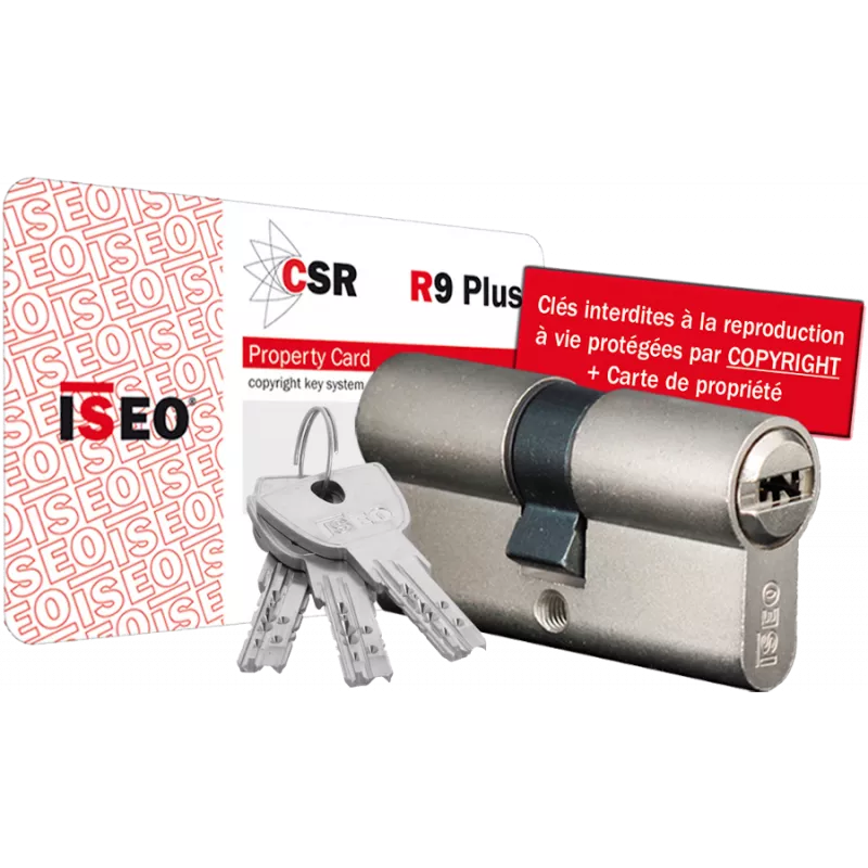 ISEO R9 Plus lock cylinder