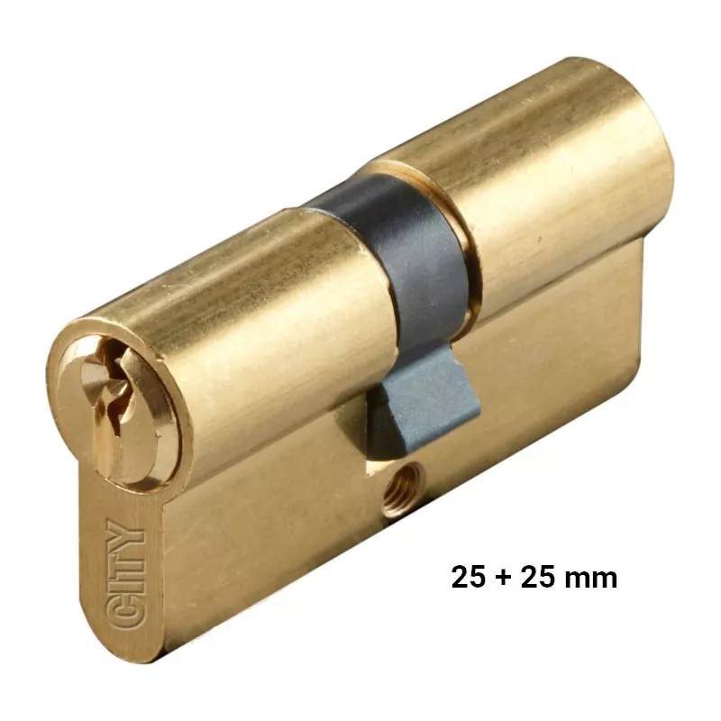 ISEO cylinder short length 21x21 and 25x25