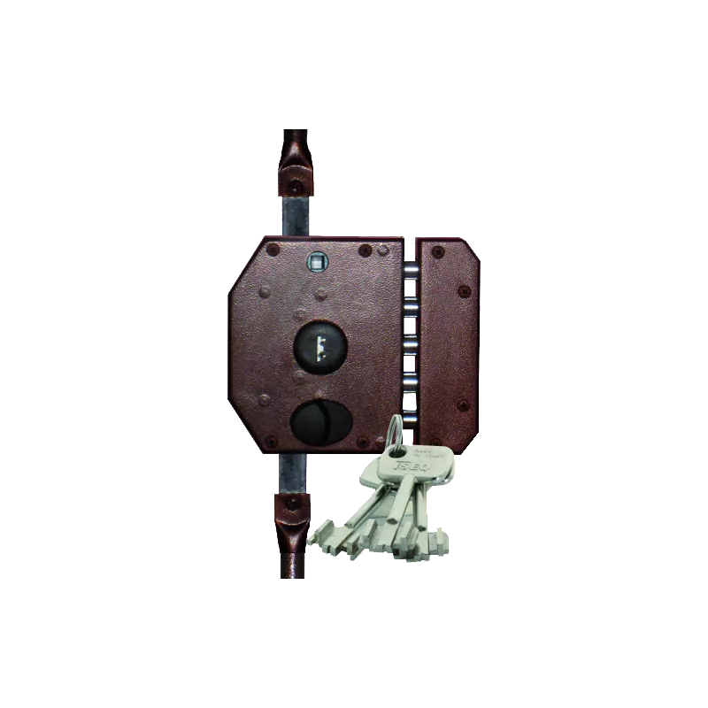 Mécanisme de serrure 3 points à tirage - ISEO Perfecta