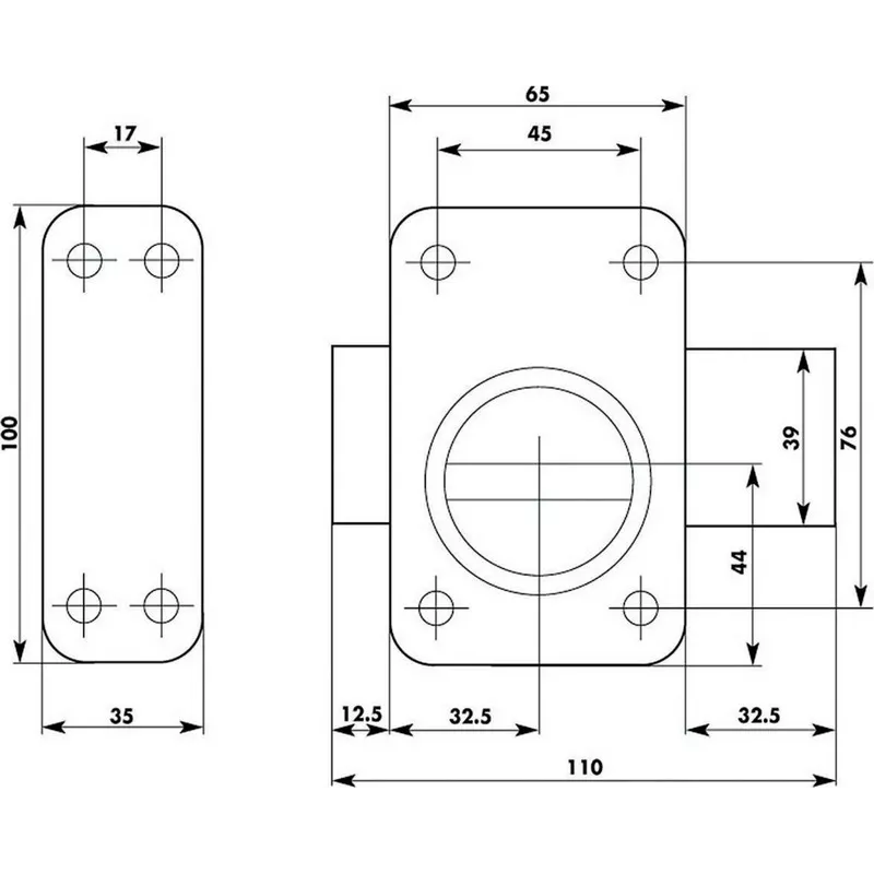 Vachette V136 Radialis knob lock