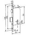 Serrure à rouleau Bricard 750