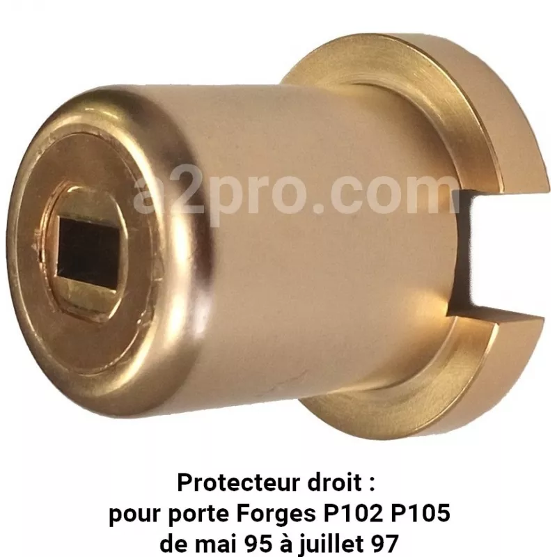 Poignée intérieure et protège canon pour Fichet Forges P102 et P105