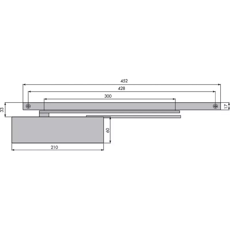 Ferme-porte Groom GR200