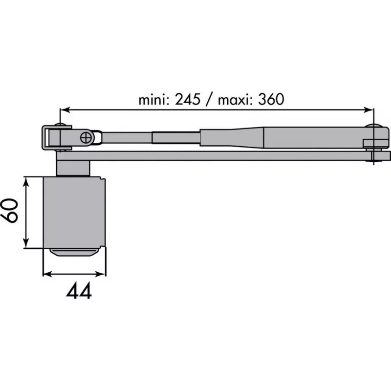 Groom GR300 door closer