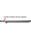 Limiteur d'ouverture pour bras glissière GEZE TS