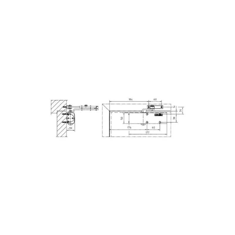 Ferme porte GEZE TS 1500