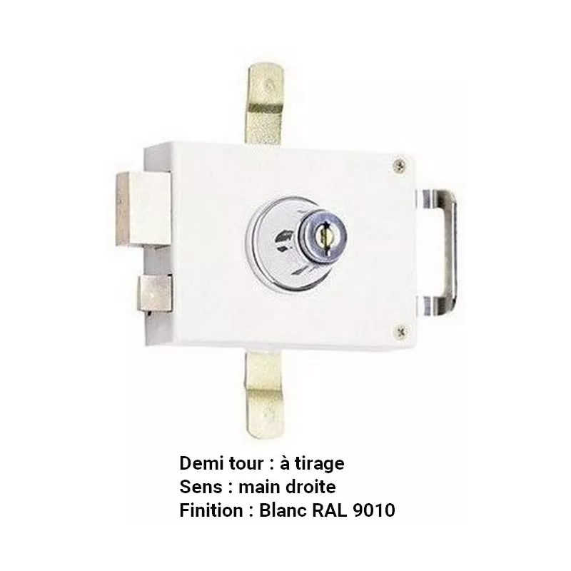 Central box of Picard Kleops horizontal lock