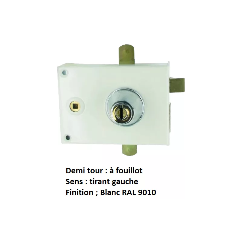 Central box of Picard Kleops horizontal lock