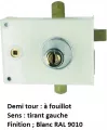 Mécanisme central de serrure 3 points Picard Kleops A2P1* Horizontale