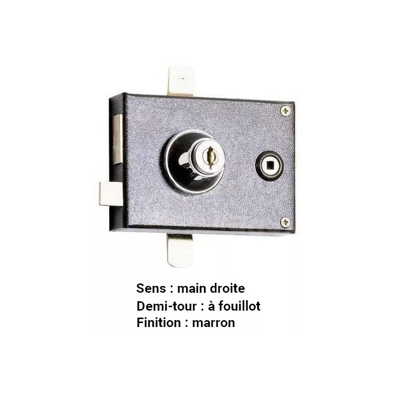 Central box of Picard Kleops horizontal lock