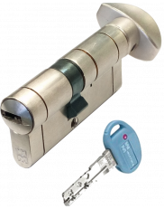 Cylindre européen à bouton Mottura C28 Plus