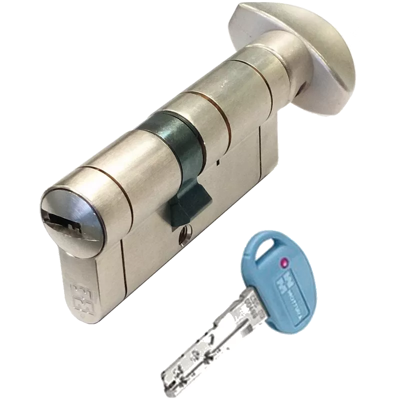 Cylindre européen à bouton Mottura C28 Plus