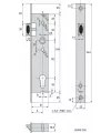 Stremler 2241 1 point lock