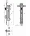 Serrure piscine Stremler 2268