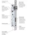 Metalux 7 series lock