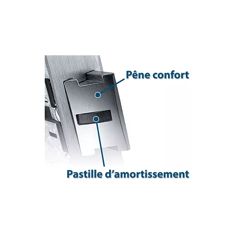 Metalux 980 series single point lock