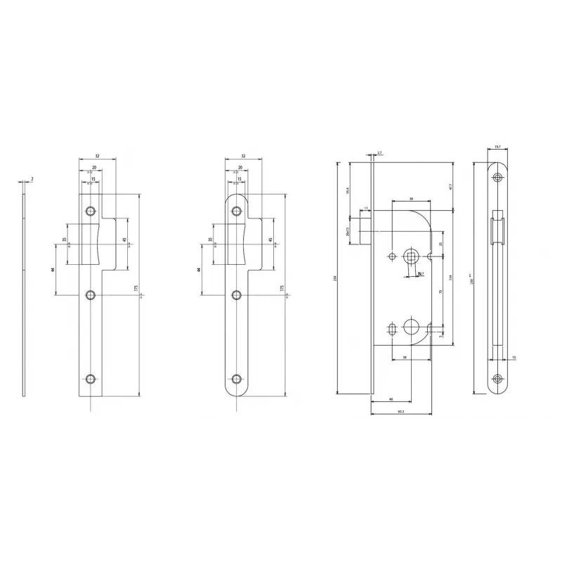 Vachette D20 series lock