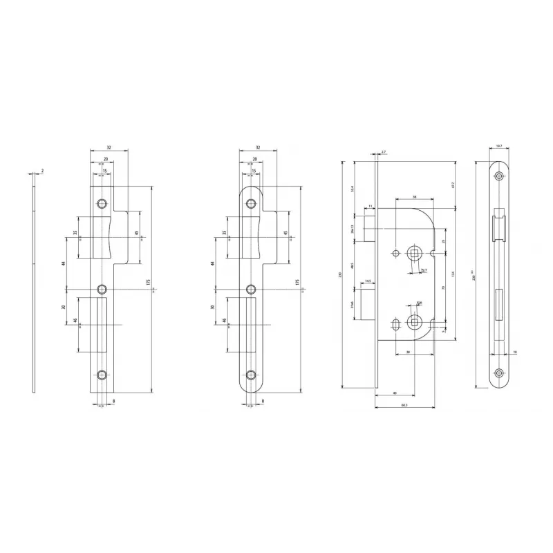 Vachette D20 series lock