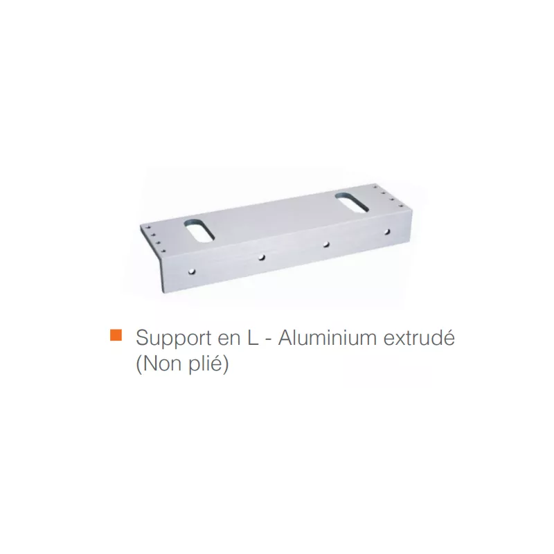 Kit de fixation en applique pour ventouse Bricard