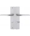 Heracles Hionna Home handle set on aluminium plates