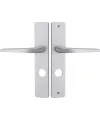 Heracles Hionna Home handle set on aluminium plates