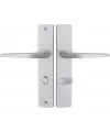 Heracles Hionna Home handle set on aluminium plates