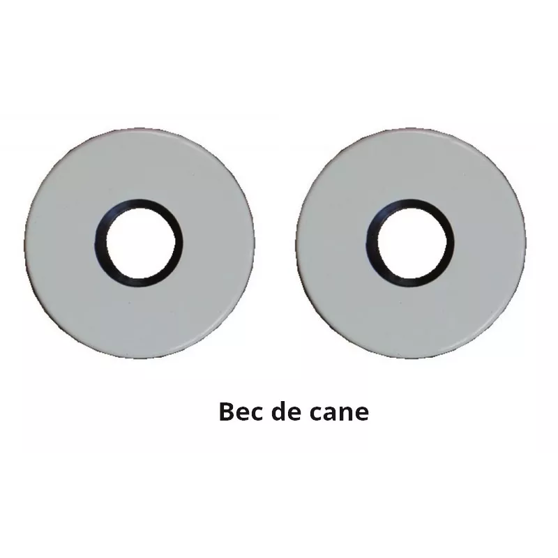 Set of rosettes for Normbau ZD92/94 crutches