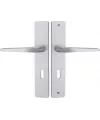 Heracles Hionna Home handle set on aluminium plates