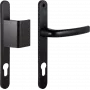 Sofi pull + crutch handle for metallic woodwork