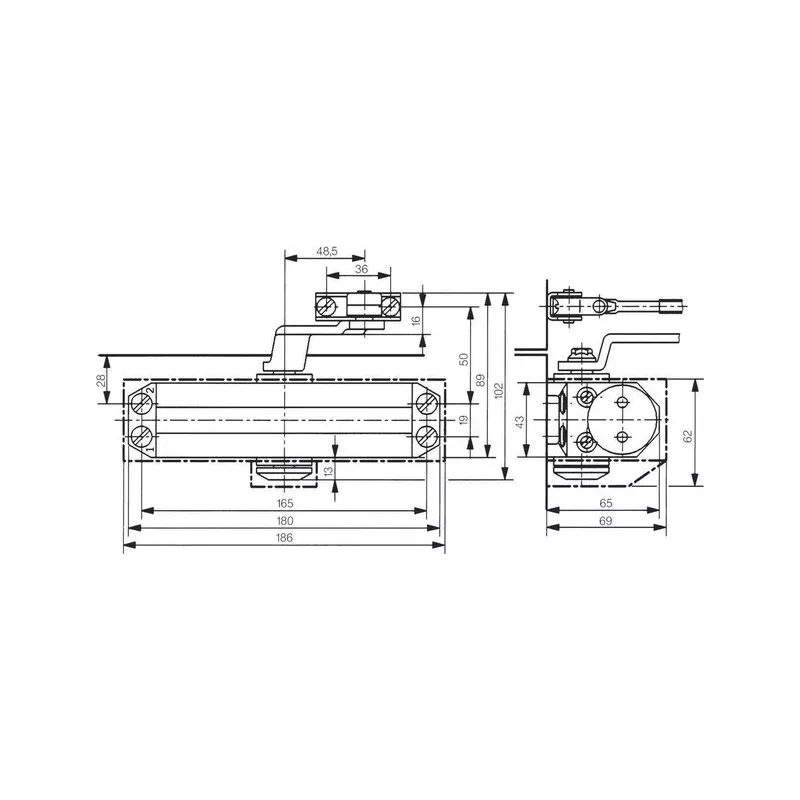 DORMA TS77 Door Closer