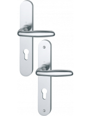 HOPPE Verona on plate Double crutches door handle