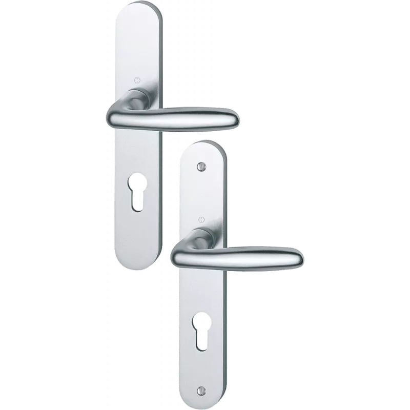 HOPPE Verona on plate Double crutches door handle