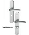 HOPPE Verona on plate Double crutches door handle