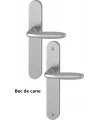 HOPPE Verona on plate Double crutches door handle