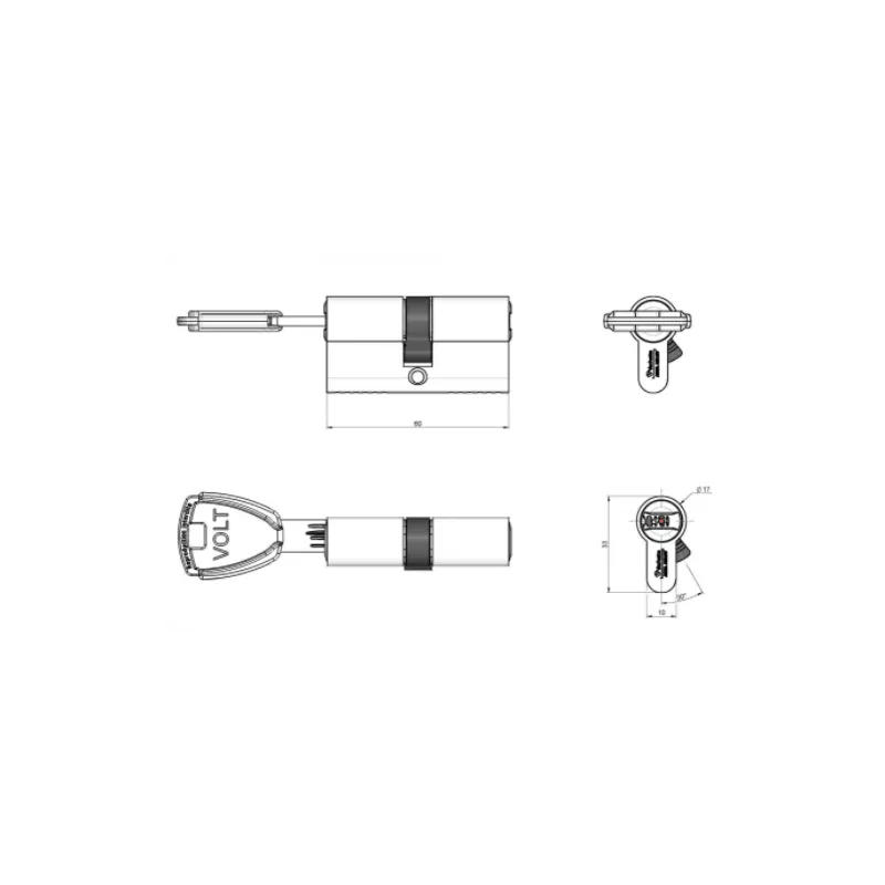Cylindre Vachette Volt