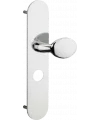 Outer pull handle on plate for Picard Locks