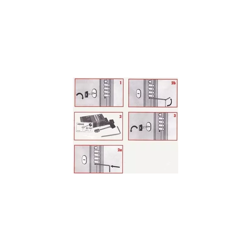 Kit "Change Facile" pour serrure Cisa