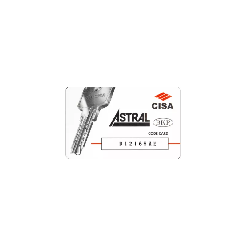 Double de clé Cisa Astral S