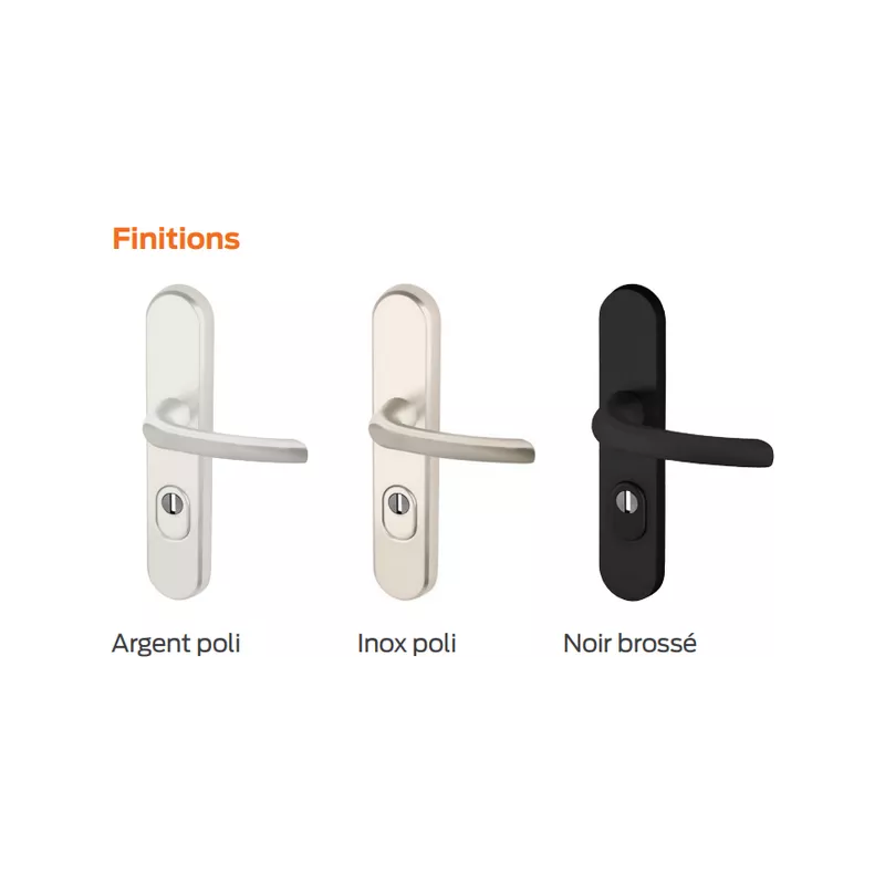 Normbau Seku 2 double crutch handle set