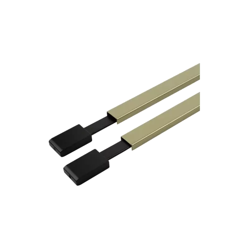Set of rods for 3-point Vachette lock