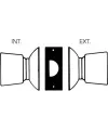 Serrure tubulaire Vachette V6100