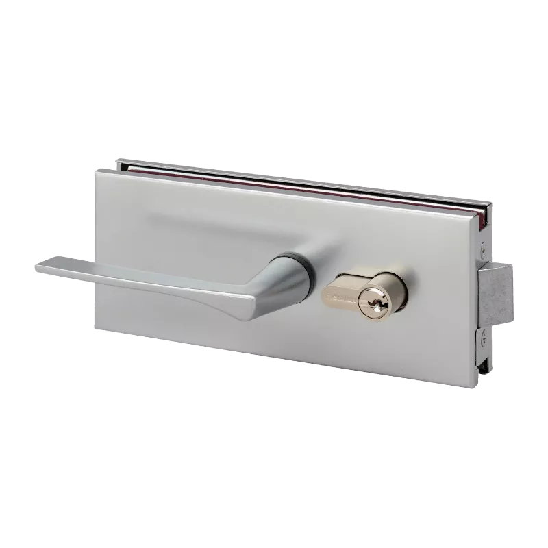 Serrure porte en verre Metalux 9045