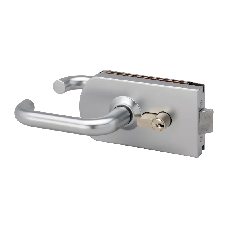 Serrure pour porte en verre Metalux 9845R