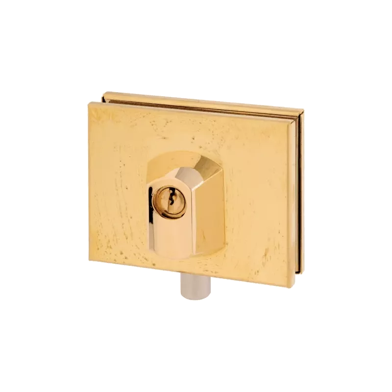 Heracles low glass door lock