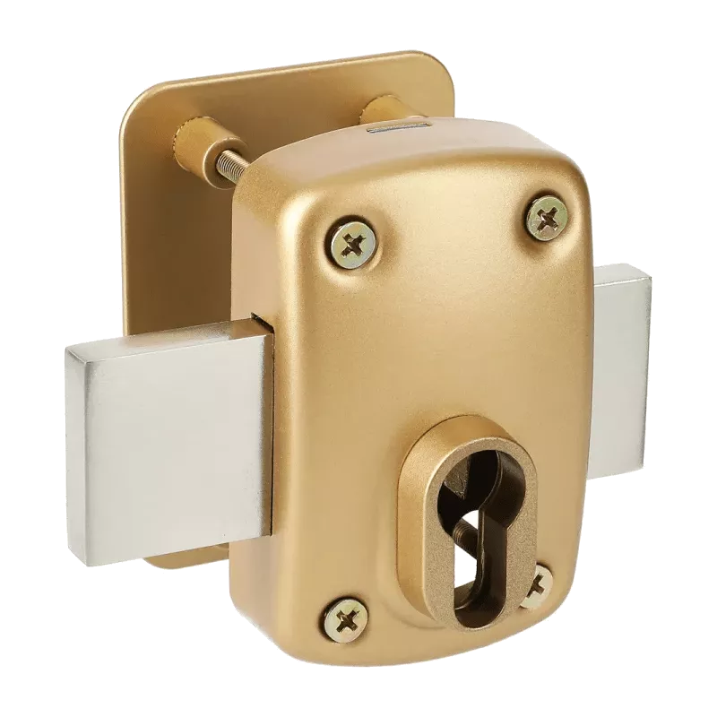 Lock without cylinder