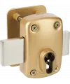 Lock without cylinder