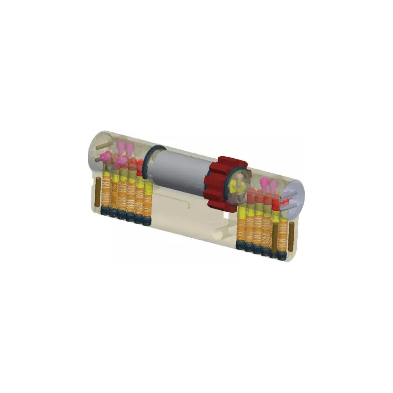 Cylindre Heraclès X8 à roue dentée pour serrure Sésame 2