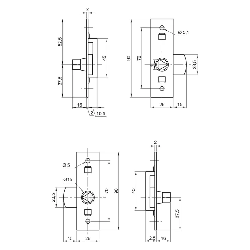 EDF universal thresher