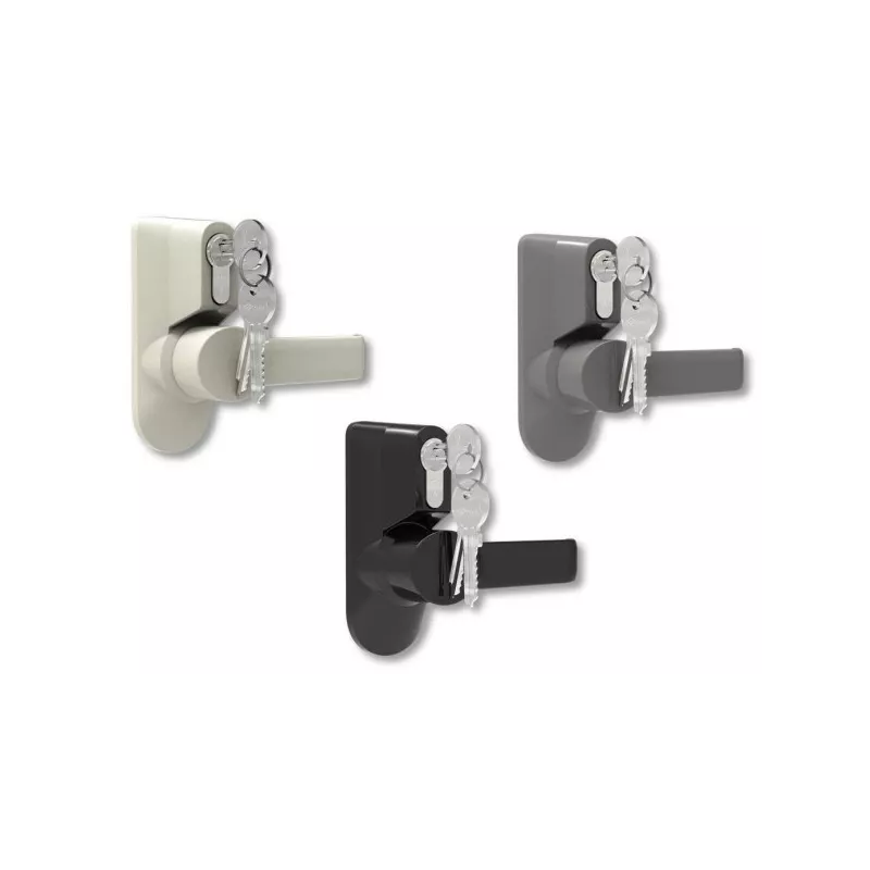 "Small model" outdoor module for Bricard panic exit device