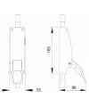 Fermeture 2 points d'urgence Bricard 372